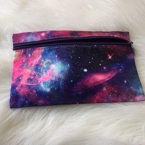 Purple Galaxy Ipsy makeup bag